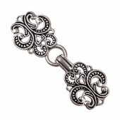 Norwegian pewter dress fastener