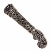 Medieval horn terminal - pewter