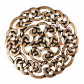 Pendant with Celtic knot - bronze