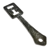 Hand-forged Viking key replica