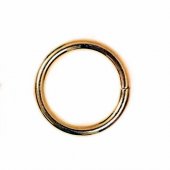 Small jump ring - bronze