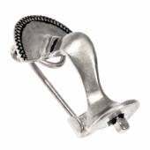 Römische Kniefibel-Replik - Silber
