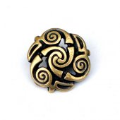 Celtic button - brass color