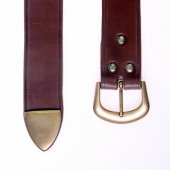 Medieval crussader belt - black