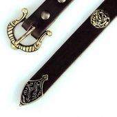 Viking belt - strap end + stud