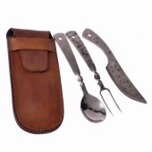 Mittelalterbesteck mit Etui