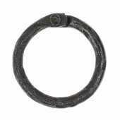 Hand forged iron ring