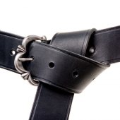 Medieval leather belt