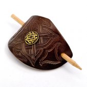 Medieval hair slide motif 1: Celtic