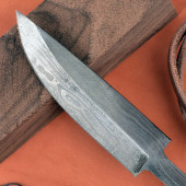 Messerklinge aus Damaststahl