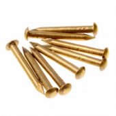 Brass nail / round-head brass pin
