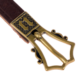 Medieval belt - brown / brass