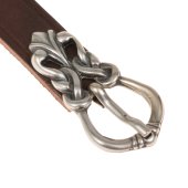 Mittelalter-G�rtel - braun / silber