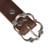 Mittelalter-G�rtel - braun / silber