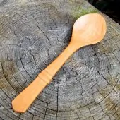 Mittelalterlicher Lffel aus Holz