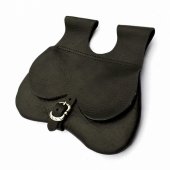 Late Medieval kidney pouch black