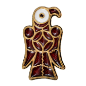 Gotische Adlerfibel - Bronze