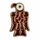 Ostgotische Adlerfibel - Bronze