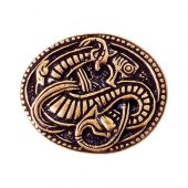 Wikinger-Zierniete oval - bronze