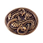 Oval Viking mount - bronze