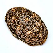 Viking Oval Brooch