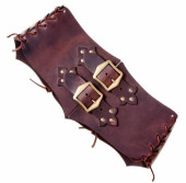 Pirate bodice belt - brown