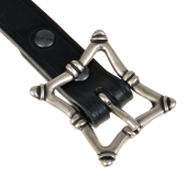 Renaissance belt - black / silver