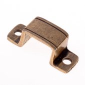 Viking pouch strap fitting - brass