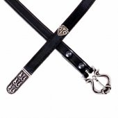 Rus belt of the Viking Age - black