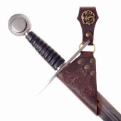 Medieval sword holder - brown