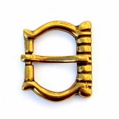 Late medieval buckle replica - bronze