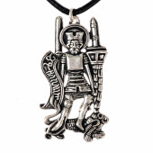 St. Adrian pendant - silver-plated