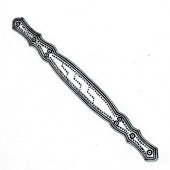 Stave chain seperator - silver plated