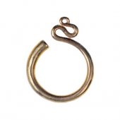 Slawischer Schläfenring - Bronze Temple Ring