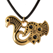Finnischer Vogel-Anh�nger - Bronze