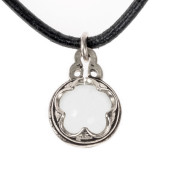 Viking ball-pendant - silver plated