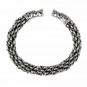 Viking armring - silver plated