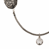 Viking brooch chain - silver