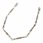 Viking bar chain - silver