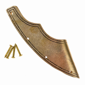 Viking sheath tip fitting - bronze