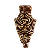 Viking mask pendant from Uppkra