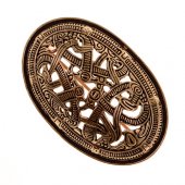 Oval brooch in Jelling style