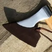 Viking axe blade protection
