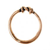 Knotted Viking ring - bronze