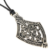 Chape pendant - silver plated