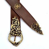 Viking Belt with belt fittings