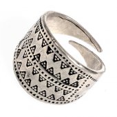 Ring from Nowgorod - silver plated