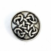 Mount Celtic knot cross - silver